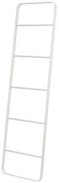Sealskin Brix Metal Towel Ladder Rack – White Decorative Stand
