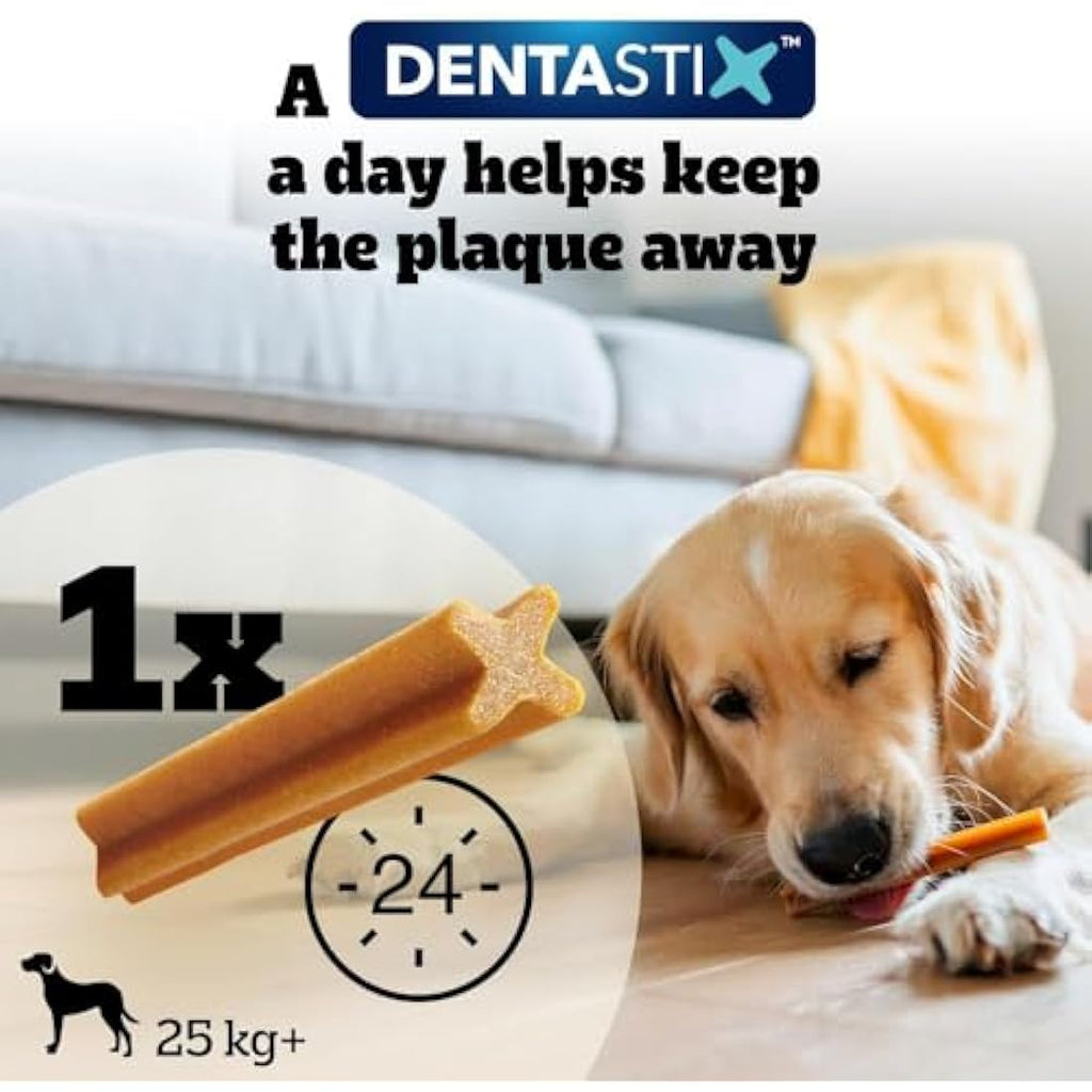 Pedigree DentaStix Dental Dog Chews for Large Dogs - 112 Sticks Megapack