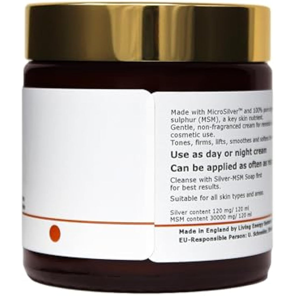 Silver-MSM Regeneration 5in1 Cream – Natural Anti-Aging Moisturizer 120ml