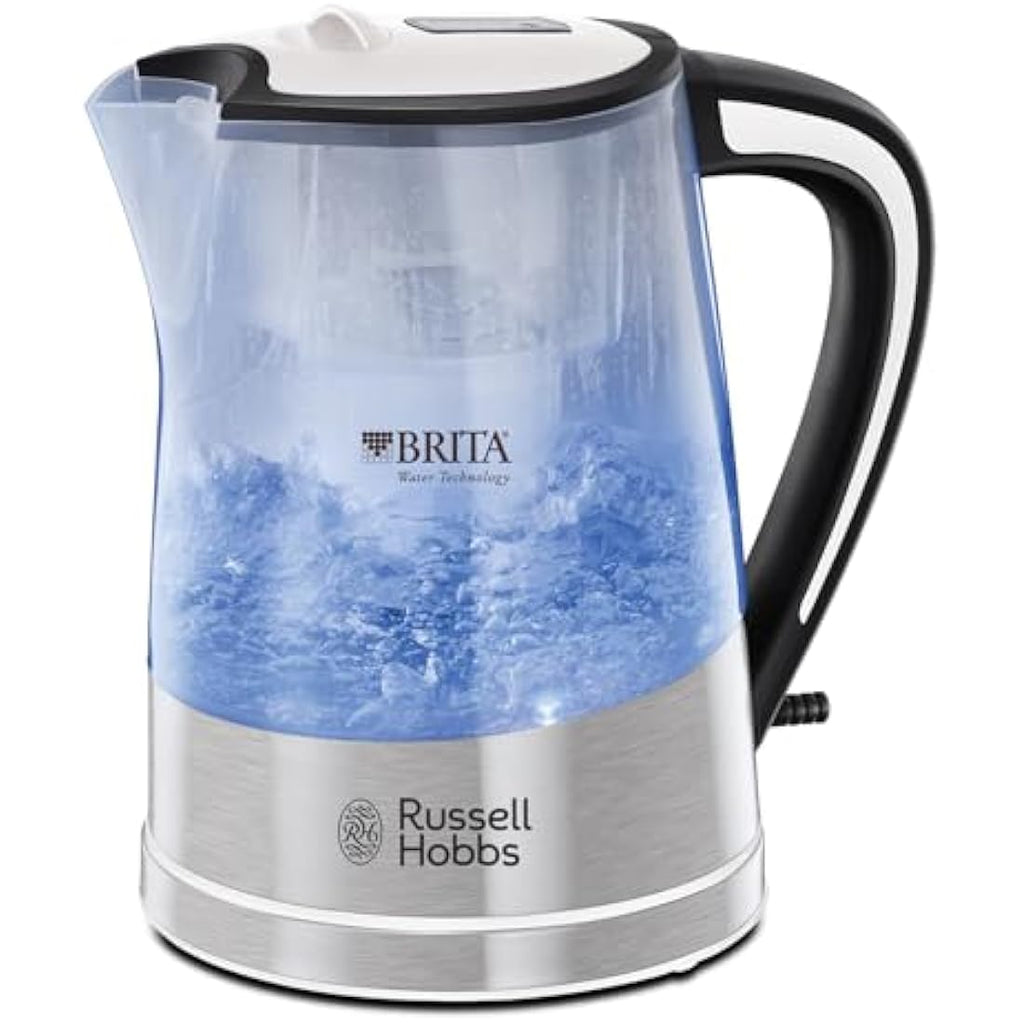 Russell Hobbs Brita Filter Purity Electric Kettle | 1.5L, 3000W | Clear
