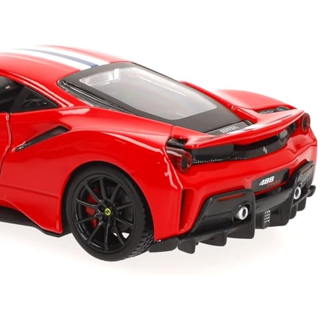 Bburago Ferrari 488 Pista Race & Play – 1:24 Scale Die-Cast Model Car