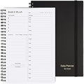 Jolof Store Undated Daily Planner – Hourly Task Notebook with PVC Cover