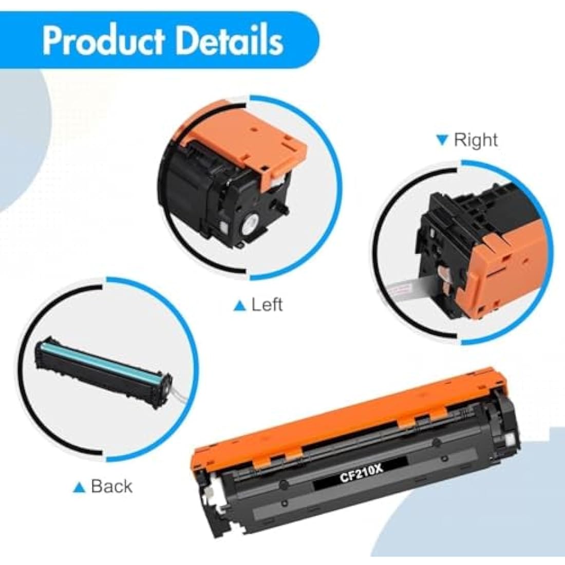 Jolof Store 131X 131A Compatible Toner Cartridge Multipack for HP LaserJet