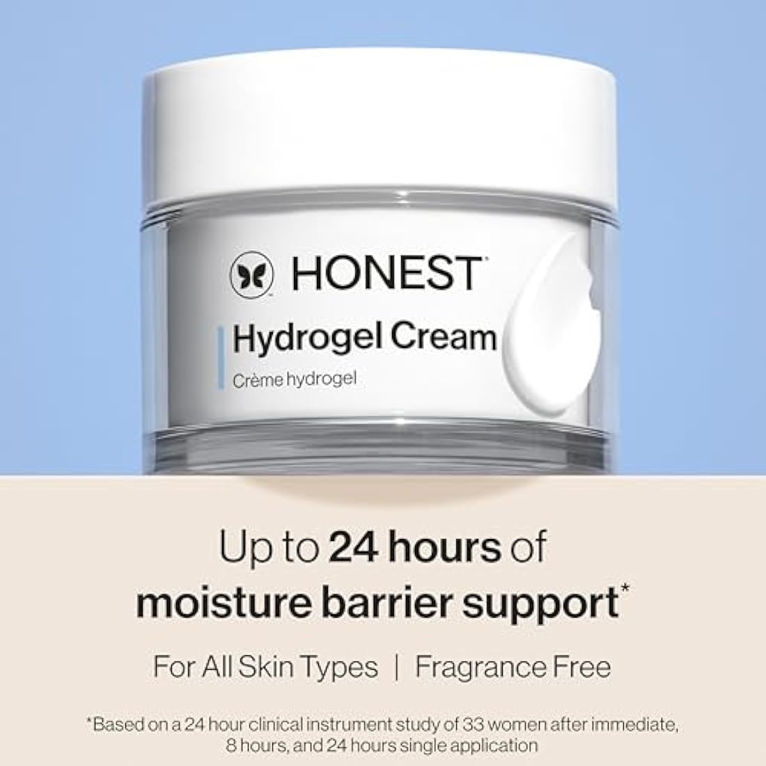 Honest Hydrogel Cream – Firming Face Moisturizer for Radiant Skin