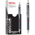 rOtring Tikky Retro Mechanical Pencils | 0.5mm 2B Grey | 12 Count