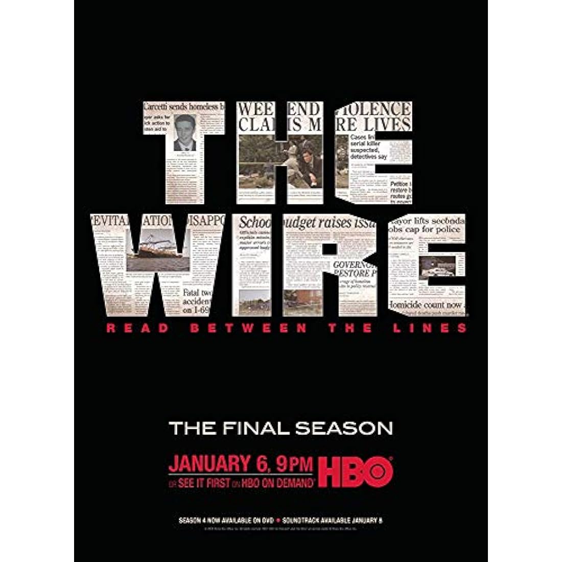 The Wire (Bajo Escucha): Serie Completa - Blu-ray Box Set Importado