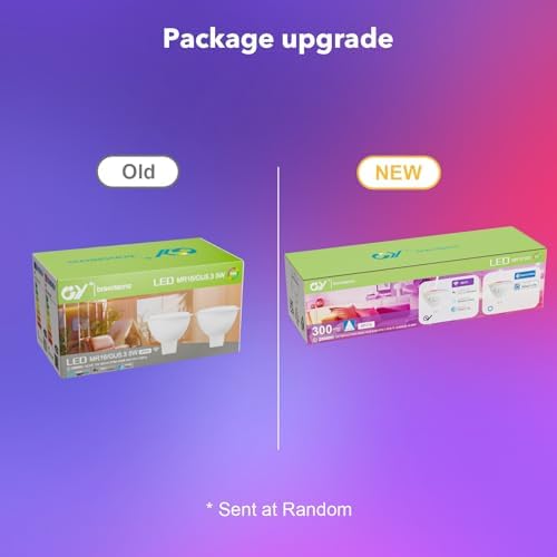 GY MR16 Smart LED Bulb GU5.3 | WiFi RGB & Dimmable Alexa Compatible | 6 Pack