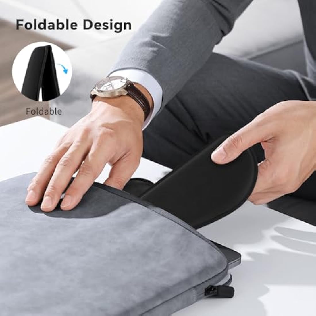 Jolof Store Keyboard and Mouse Wrist Rest Set – Ergonomic Memory Foam
