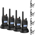 Baofeng BF-88ST Pro PMR446 Walkie Talkie – Rechargeable 2-Way Radios, 4 Pack
