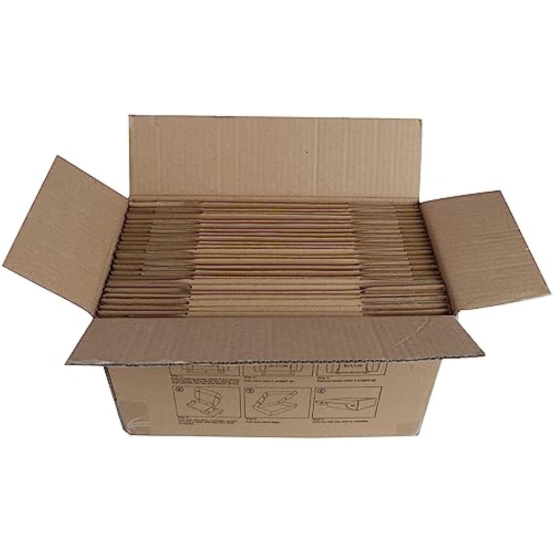 Jolof Store 7x5x2 Brown Corrugated Shipping Boxes - 25 Pack Small Mailers