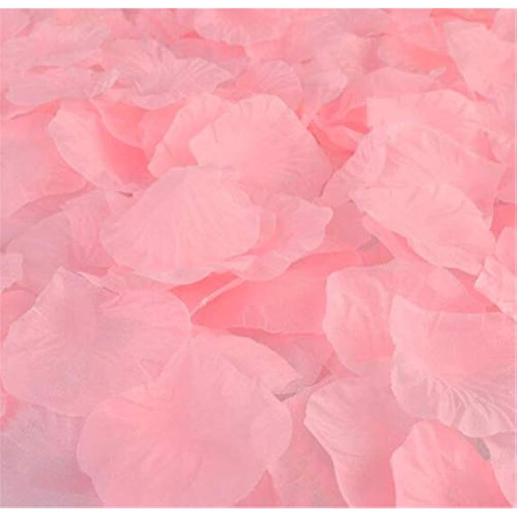 RuiChy 1000pcs Pink Silk Artificial Rose Petals for Wedding Decoration