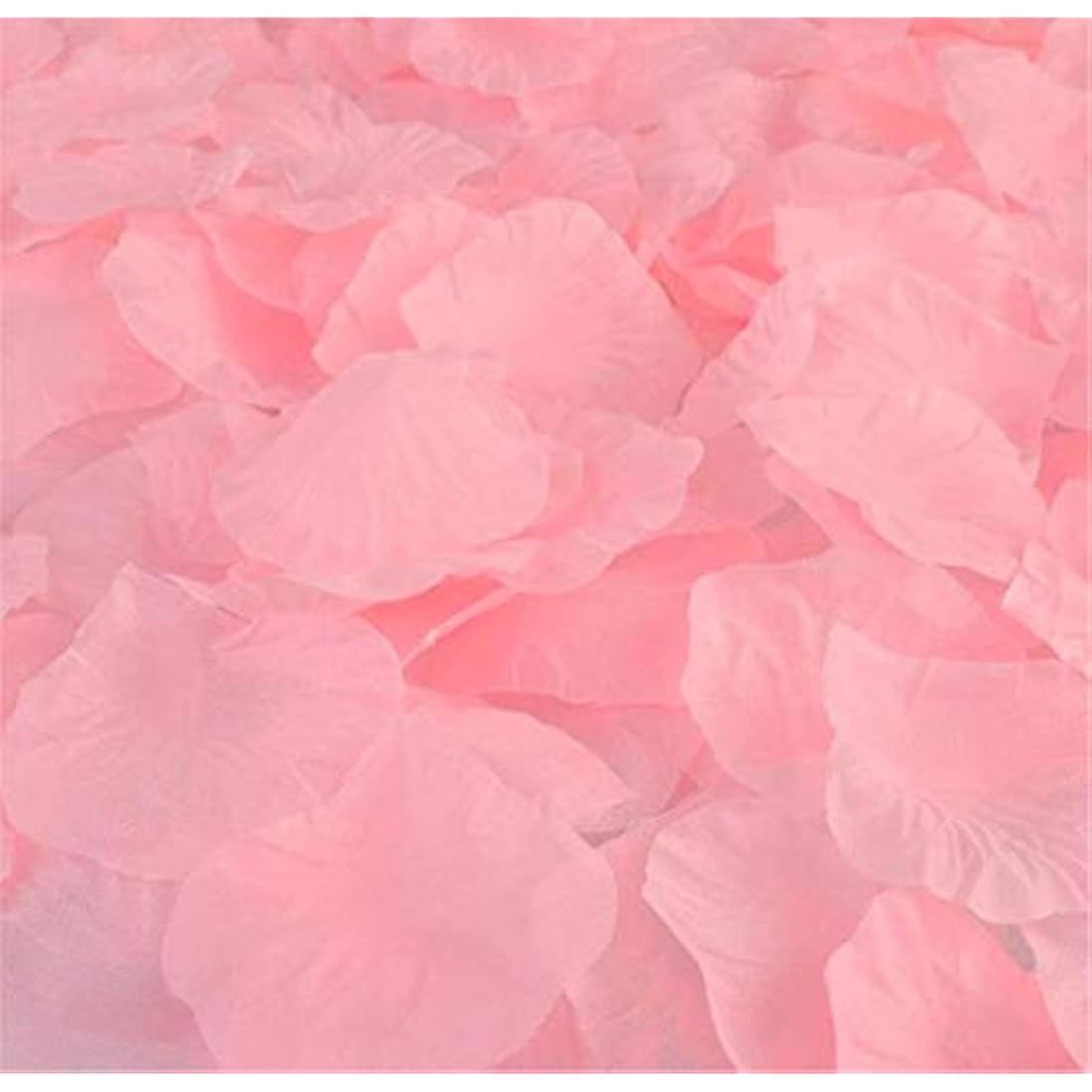 RuiChy 1000pcs Pink Silk Artificial Rose Petals for Wedding Decoration
