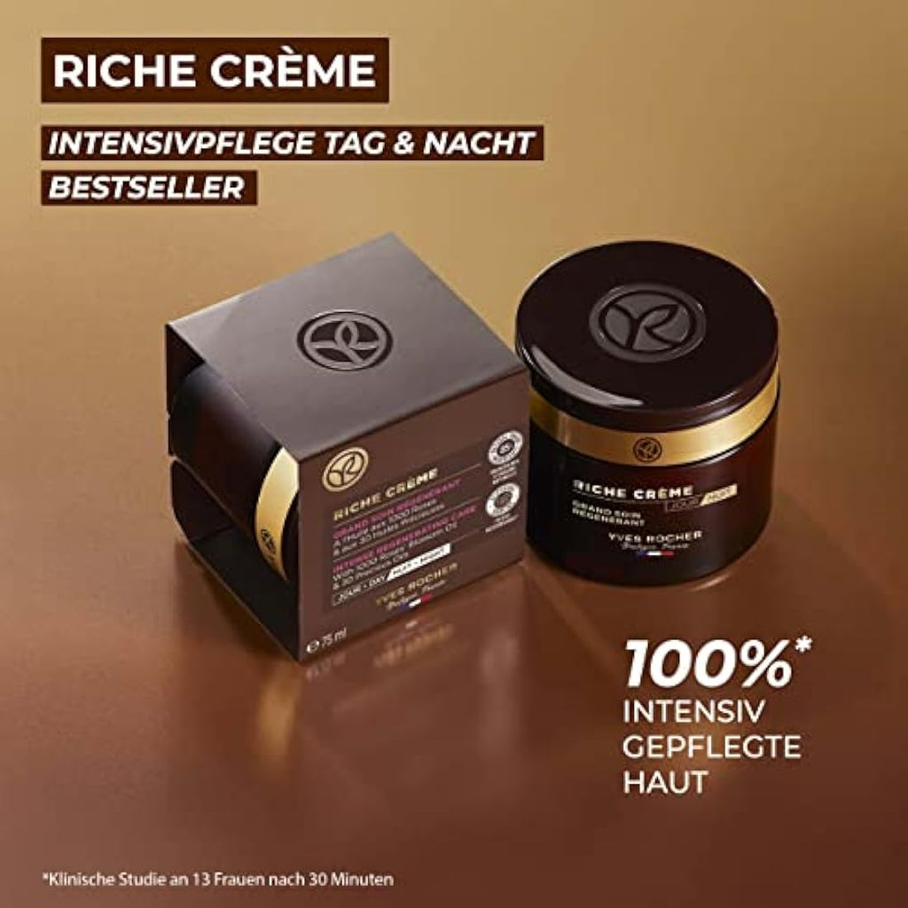 Yves Rocher Rich Crème Intensive Day & Night Face Cream - 75ml