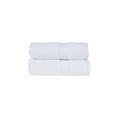 Christy Supreme Hygro Hand Towels - Set of 2 White Supima Cotton 650GSM