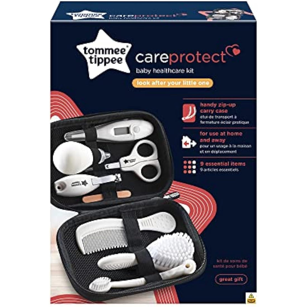 Tommee Tippee Baby Healthcare and Grooming Kit - 9 Piece Newborn Set