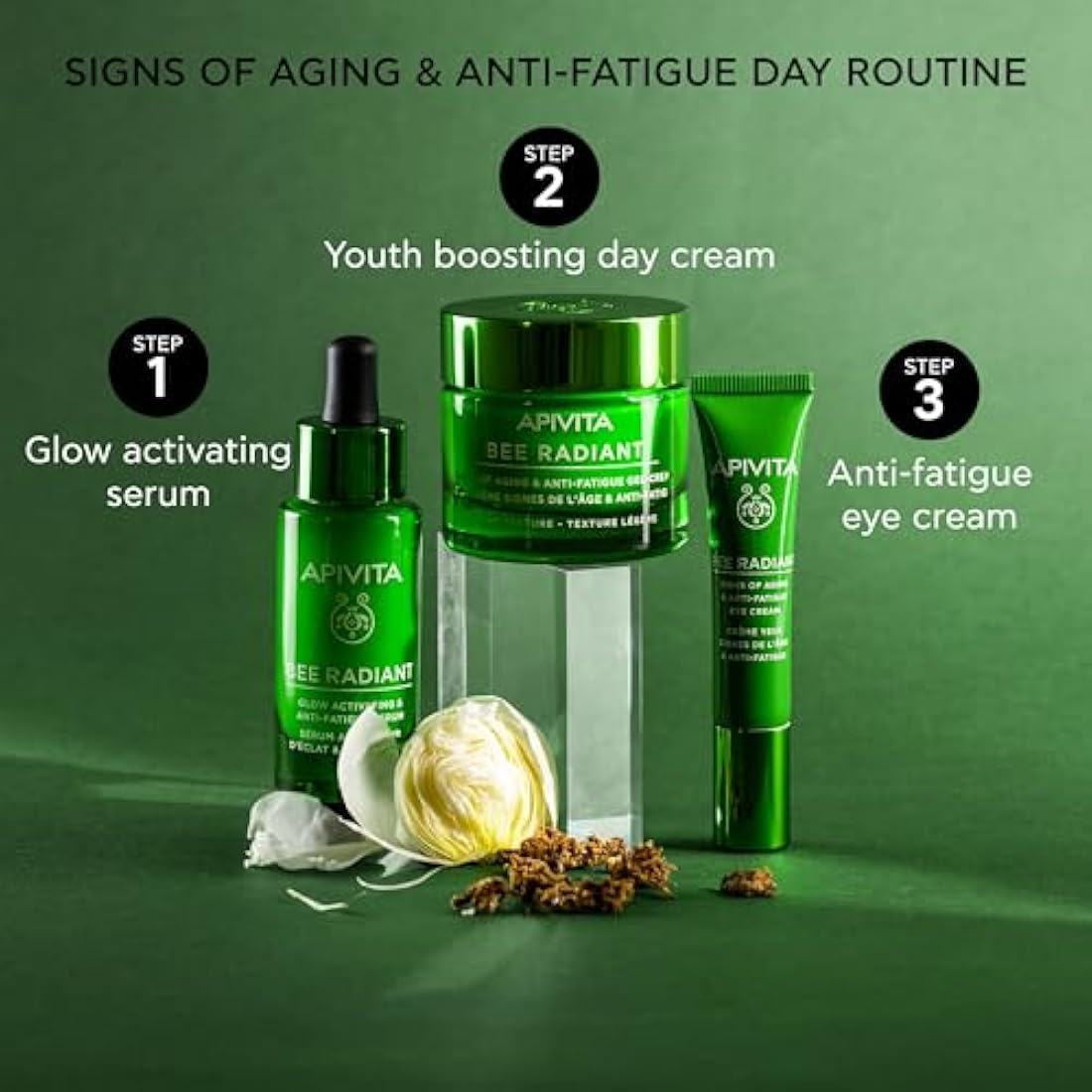 Apivita Bee Radiant Anti-Aging Gel-Cream | Propolis & White Peony 50ml