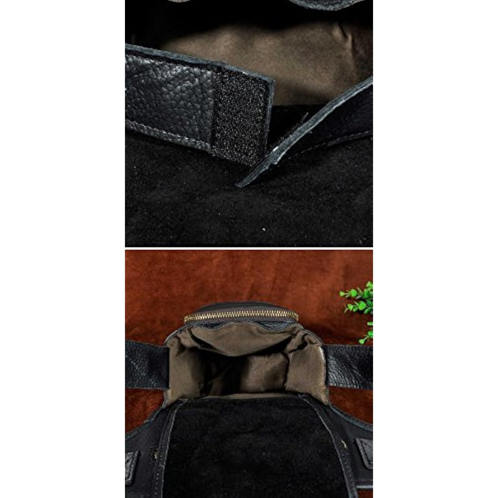Men's Genuine Leather Drop Leg Bag | Waist Thigh Messenger