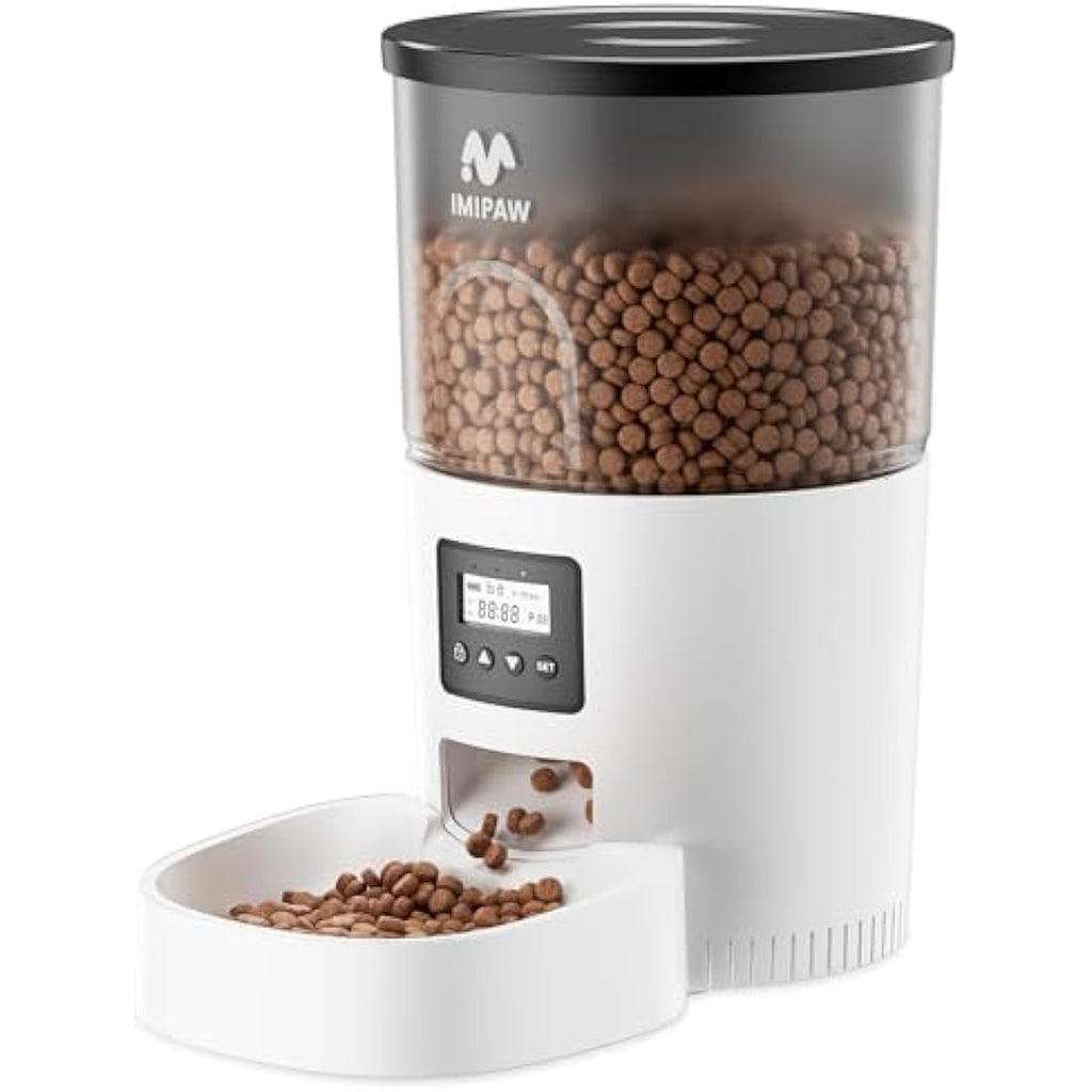 IMIPAW Automatic Cat Feeder | 3L Programmable Timed Pet Food Dispenser