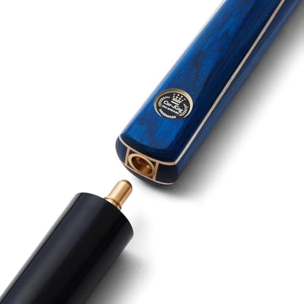 Cue-King Pro Series 001 Snooker Cue | 57" Ash & Maple 3/4 Jointed with Case
