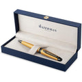 Waterman Expert Ballpoint Pen | Metallic Gold Lacquer & Ruthenium Trim