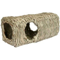 Rosewood Naturals Woven Stack-n-Hide Den | Natural Bulrush Pet Hideout