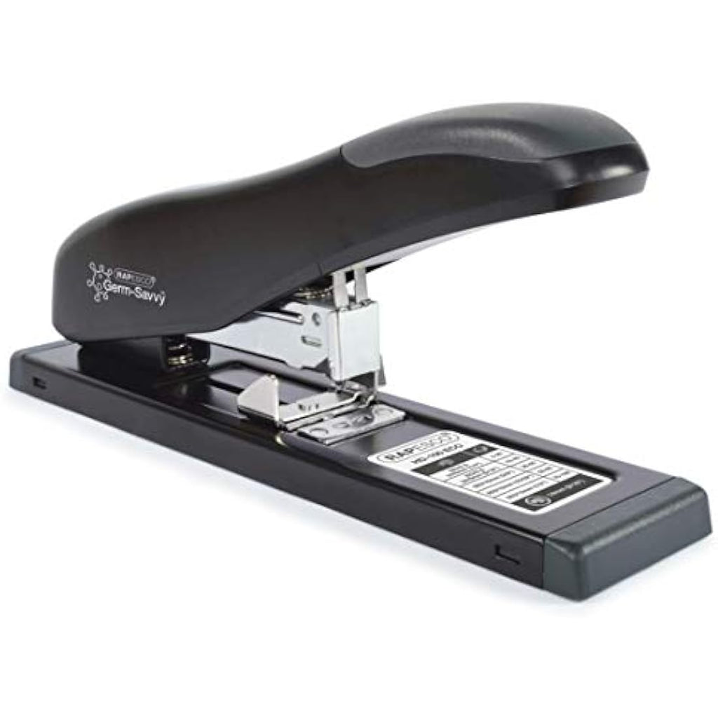 Rapesco ECO HD-100 Heavy Duty Stapler | 100 Sheet Capacity | Black