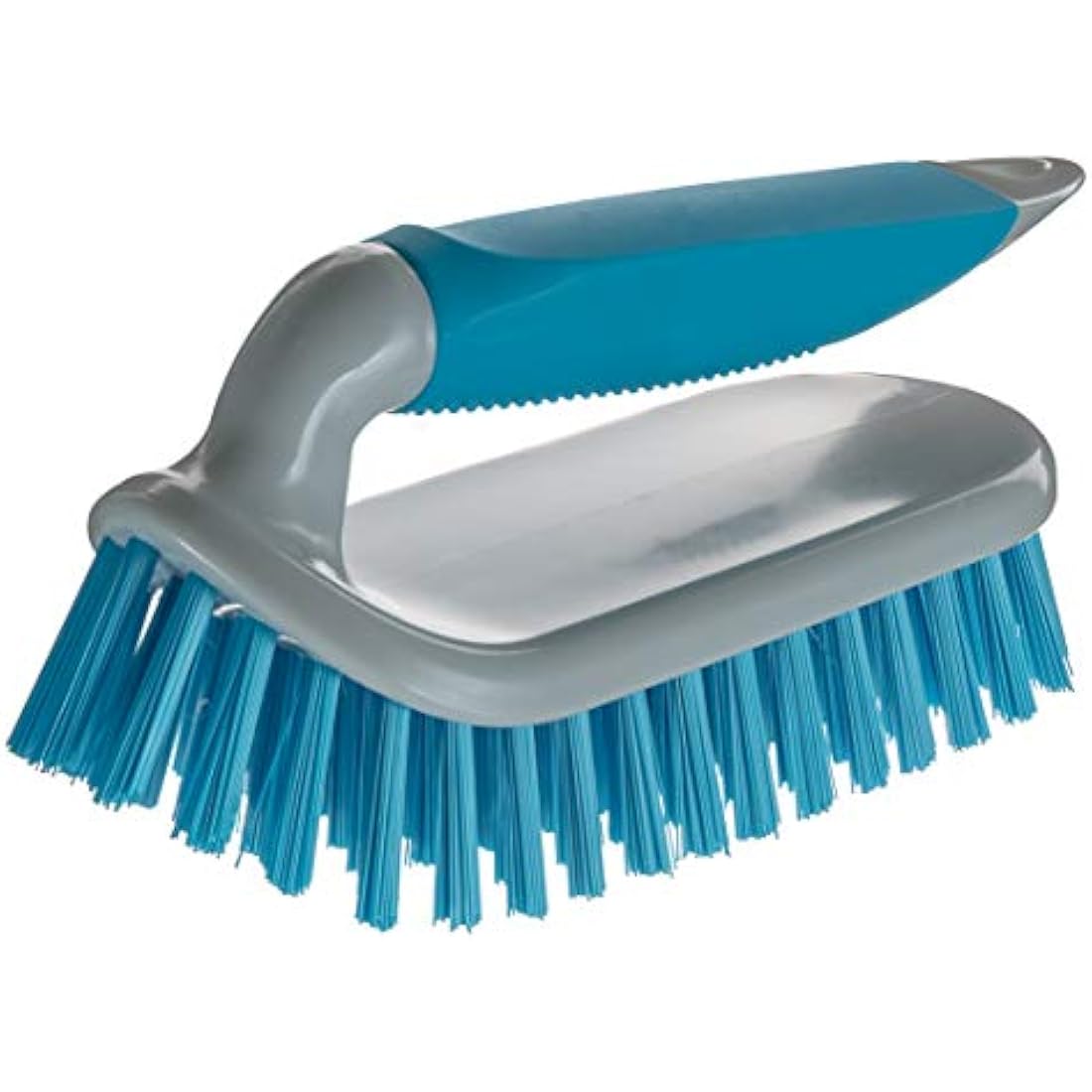 NCaan Heavy Duty Scrubbing Brush 2-Pack – Stiff Bristles & Non-Slip Grip
