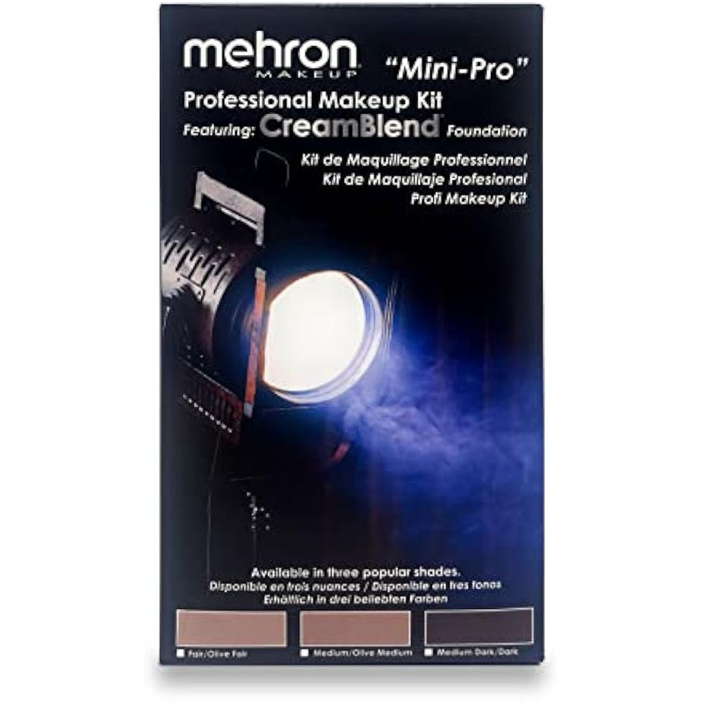 Mehron Mini-Pro Student Makeup Kit – Fair / Olive Fair Stage Cosmetics