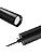 Vecys 2PCS Modern COB LED Cylinder Pendant Light – 5W Black Long Tube