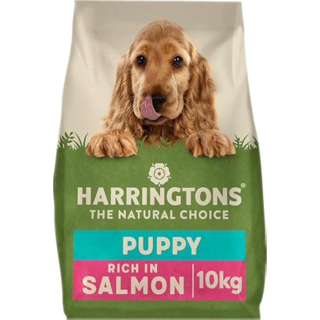 Harringtons Puppy Dry Dog Food – Natural Salmon & Rice, 10kg Bag