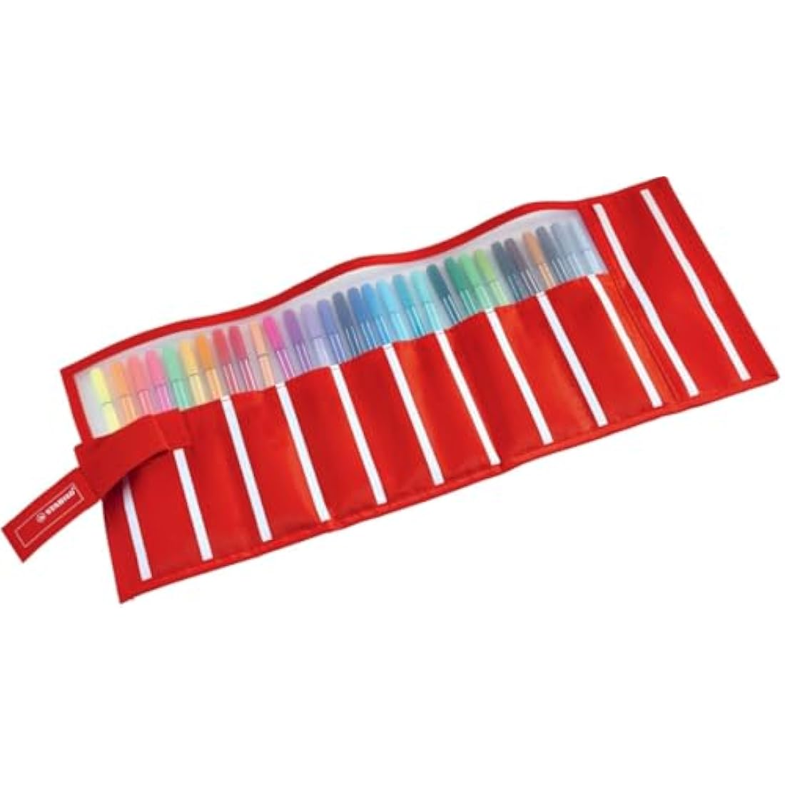 STABILO Pen 68 Premium Fibre-Tip Pen – Rollerset of 30 Assorted Colours