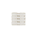 Christy Renaissance 4 Face Cloths Set | Parchment Off-White | 100% Egyptian Cotton | Luxuriously Soft and Super Absorbent | 675 GSM - image 1