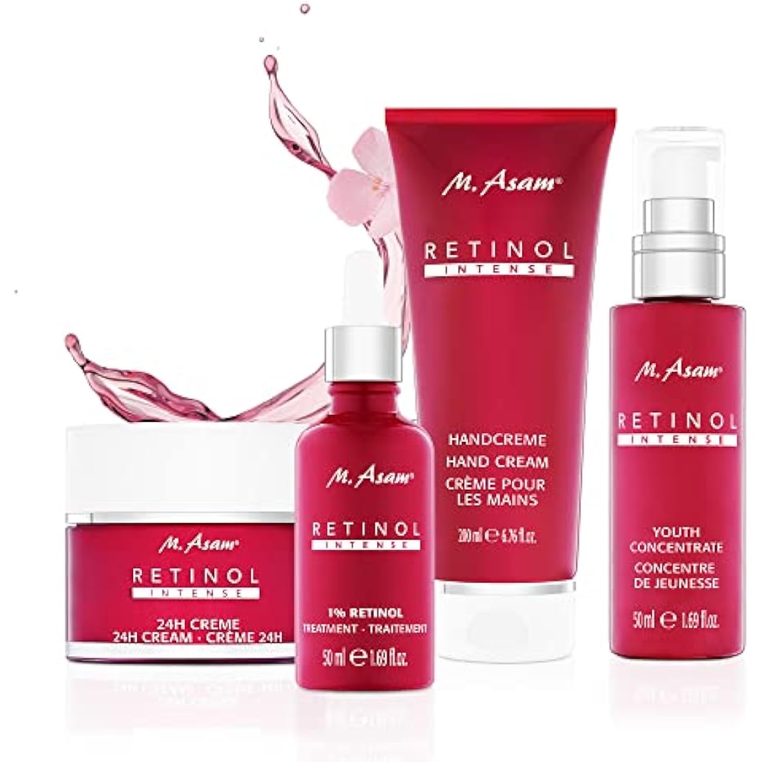 M. Asam Retinol 24h Facial Cream – Anti-Aging Day & Night Care (50ml)