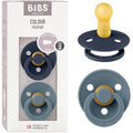 BIBS Colour Pacifier 2-Pack | Natural Rubber Latex | 6-18 Months
