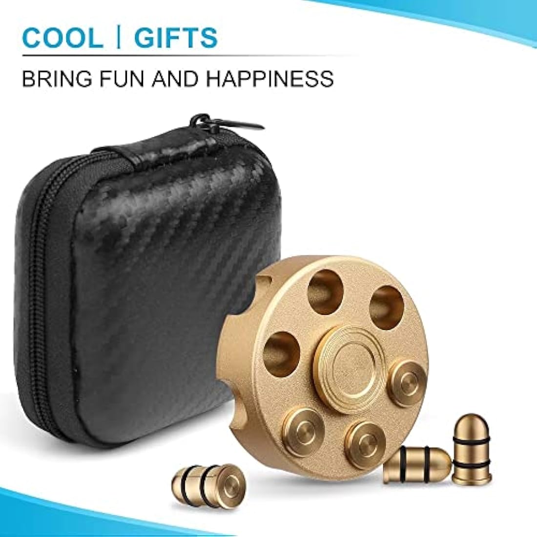 Metal Fidget Spinner – Detachable CNC Alloy Sensory Desk Toy