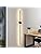 ZMH Modern LED Wall Light – 100cm Black Swivel Sconce 3000K Warm White