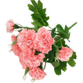 Jolof Store Artificial Carnations – 40 Heads UV Resistant Silk Bouquet, Pink