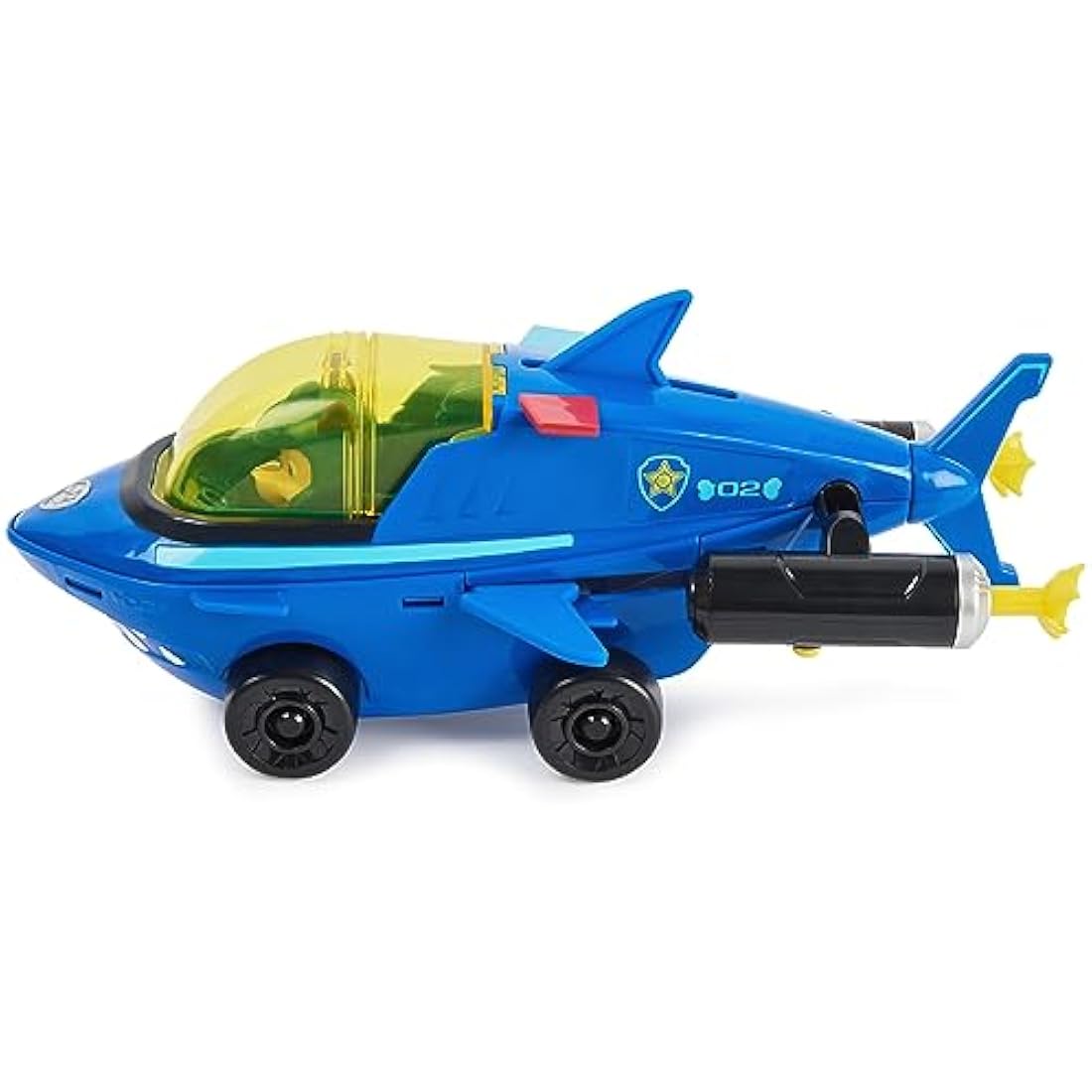 PAW Patrol Aqua Pups Chase Transforming Shark Vehicle Action Figure