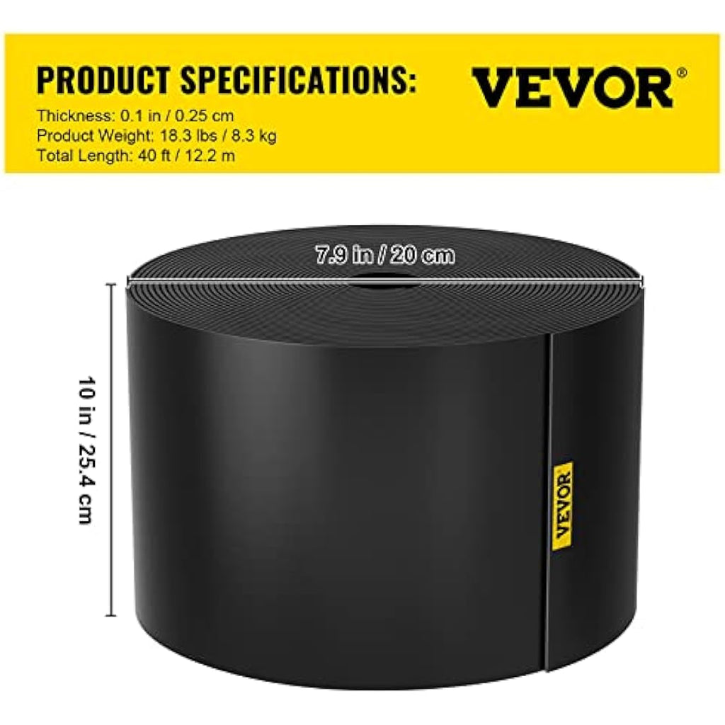 VEVOR 150 ft Landscape Edging – 10 inch HDPE Flexible Garden Border
