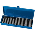 Draper Expert Hi-Torq 1/2" Square Drive Impact Metric Socket Set - 10pc