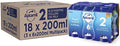 Aptamil 2 Follow On Baby Milk Liquid Formula - 200ml (Pack of 18)