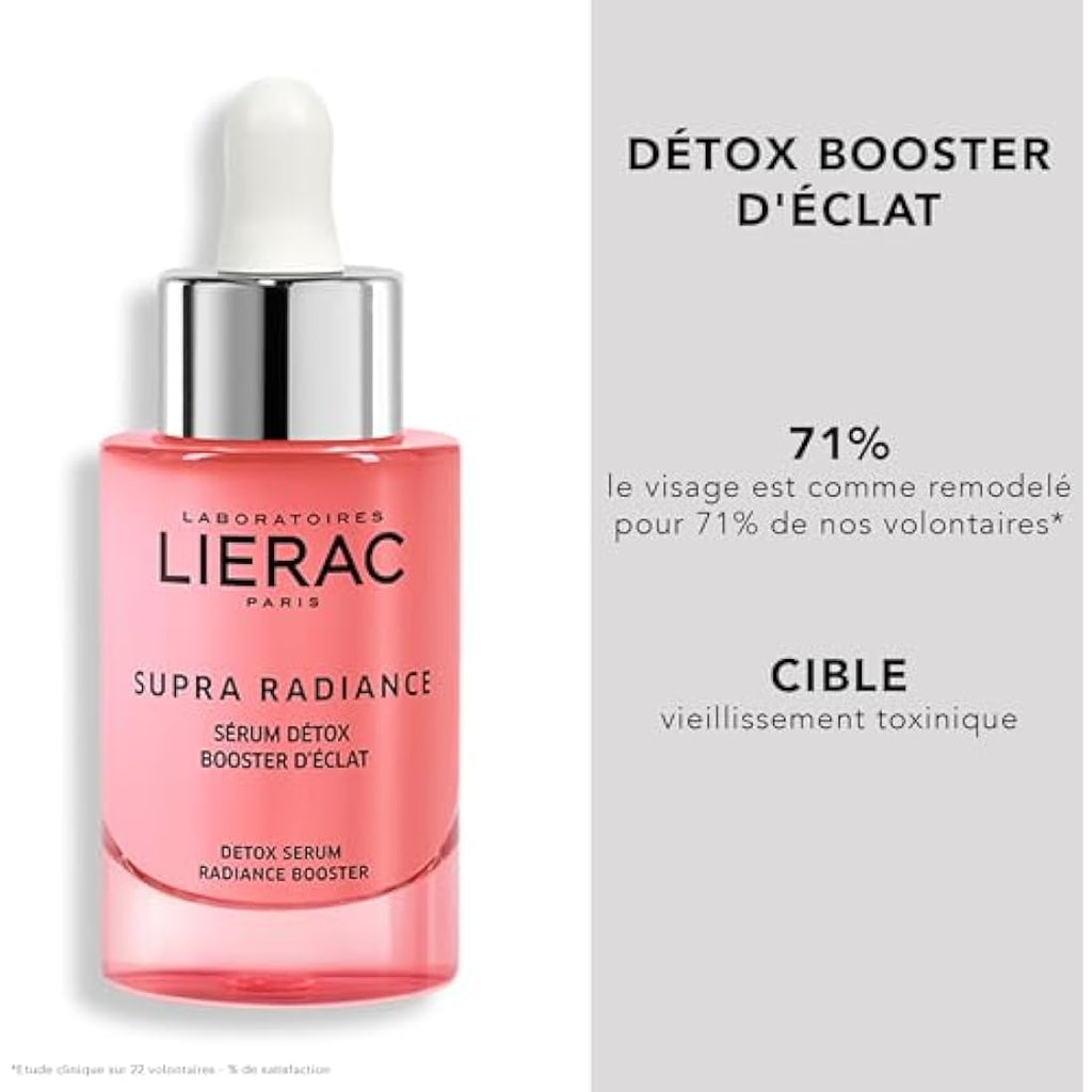 Lierac Supra Radiance Detox Serum – Anti-Aging Wrinkle Corrector 30ml