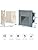 Arotelicht 8-Pack LED Recessed Stair Lights | IP65 Waterproof Step Light