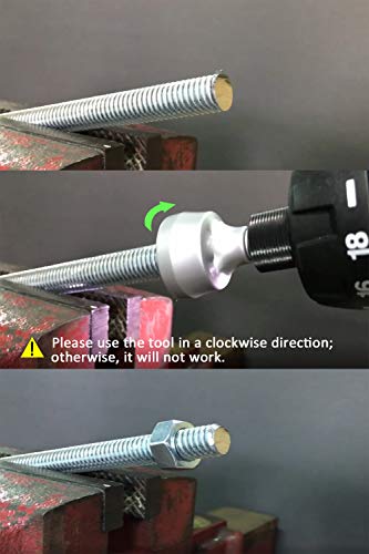 ORX PLUS TOOLS Deburring External Chamfer Tool with HSS Blade, 1/8"-3/4"