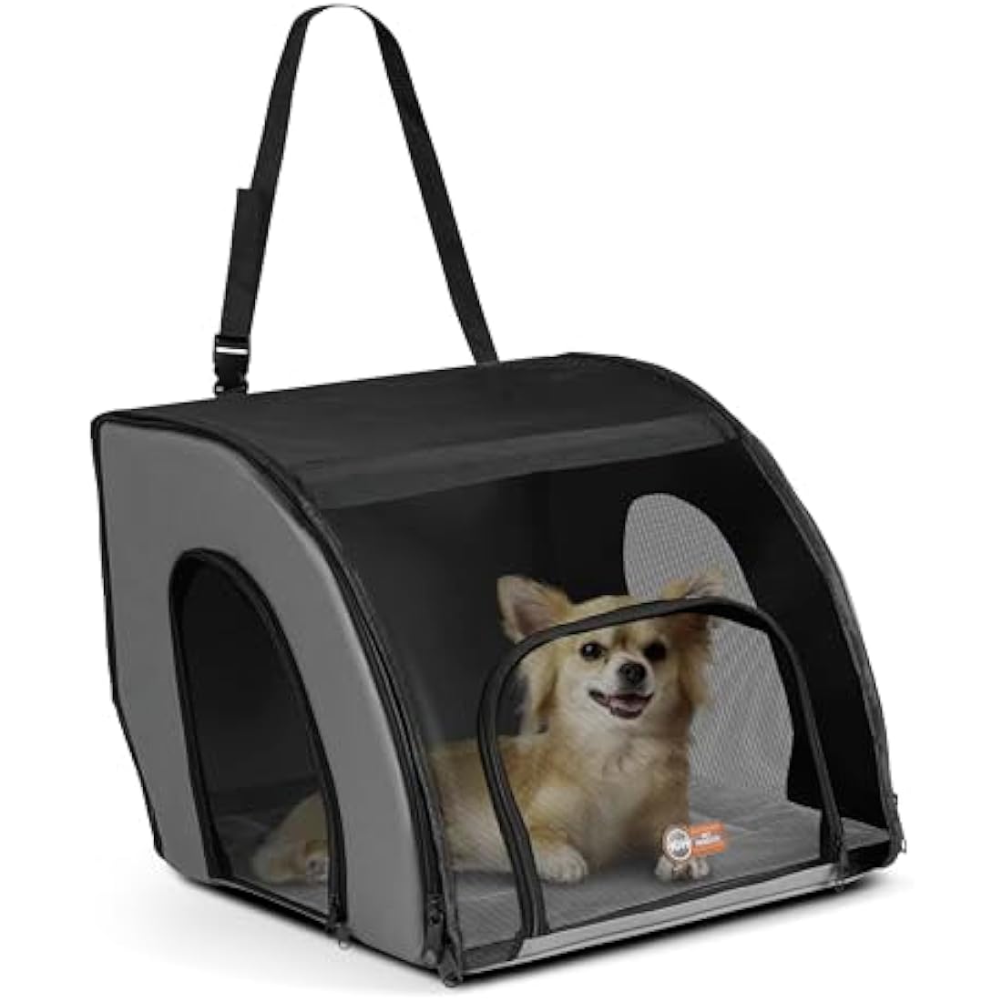 K&H Pet Products Travel Safety Carrier – Soft-Sided Car Seat Kennel, Small