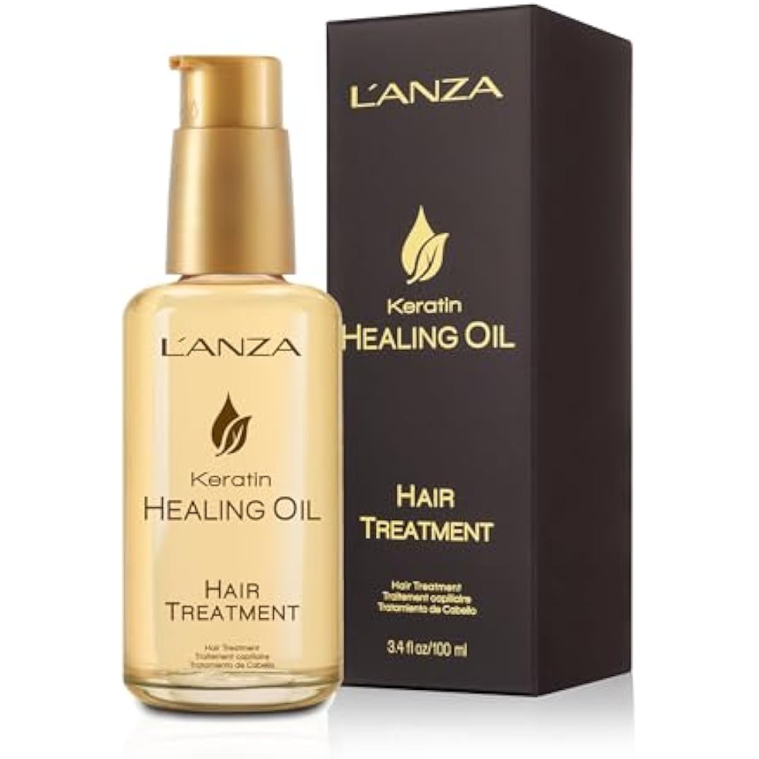 L'ANZA Keratin Healing Oil - Smoothing Hair Treatment Serum - 100 ml