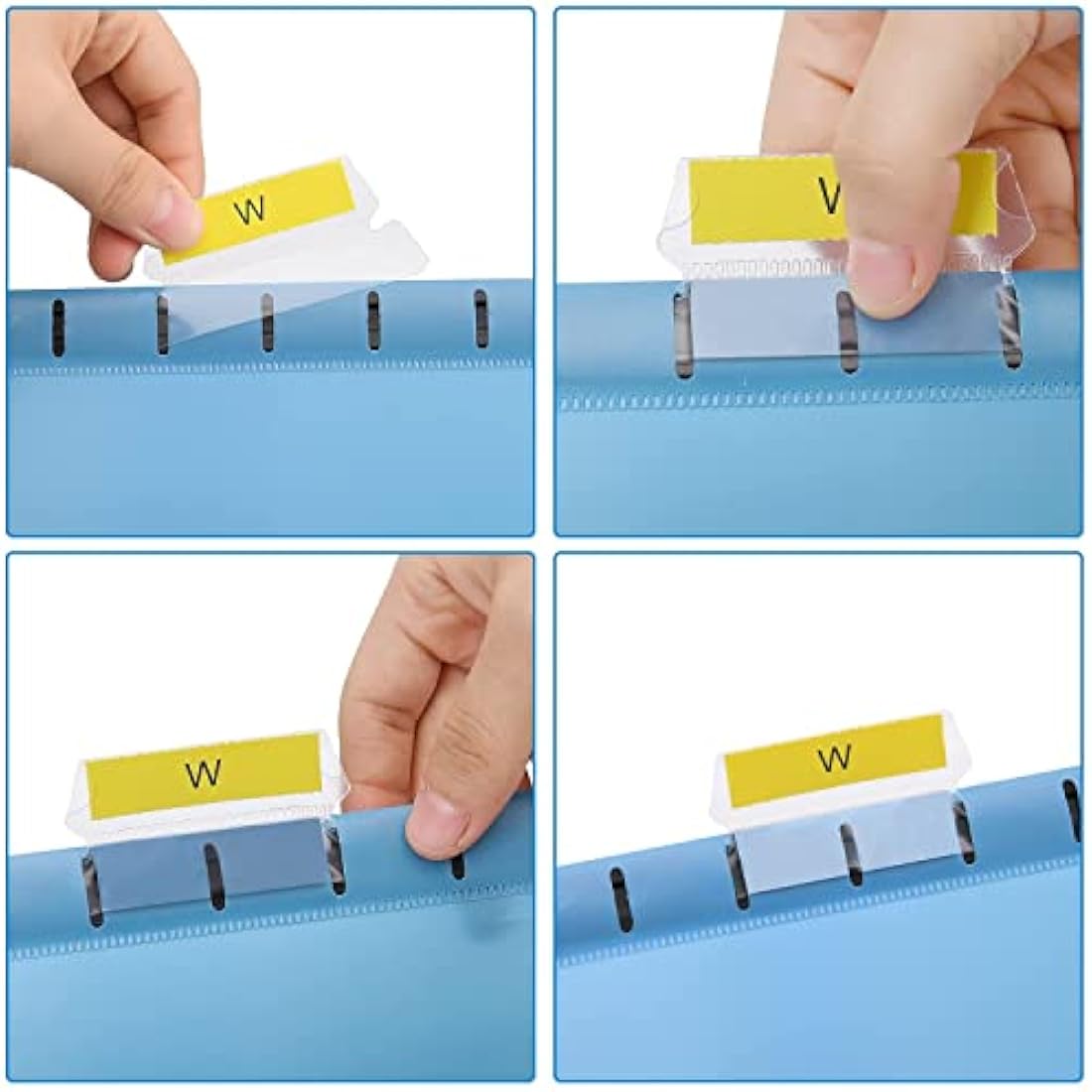 MerryNine Foolscap Suspension Files | 15-Pack Poly Filing Folders