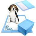 Jolof Store Puppy Training Pads – 50 Pack Absorbent 60x60cm Pee Pads