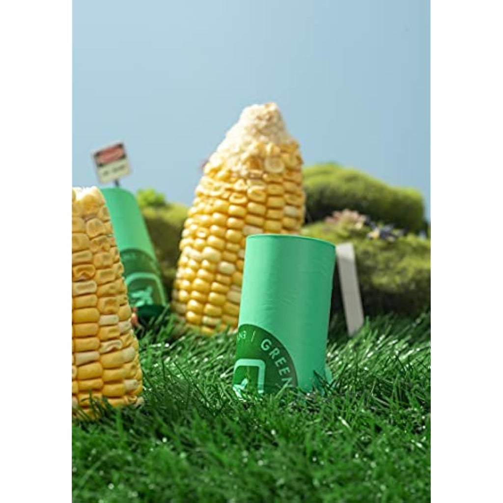 Biodegradable Dog Poop Bags – 360 Extra Thick Corn Starch Bags