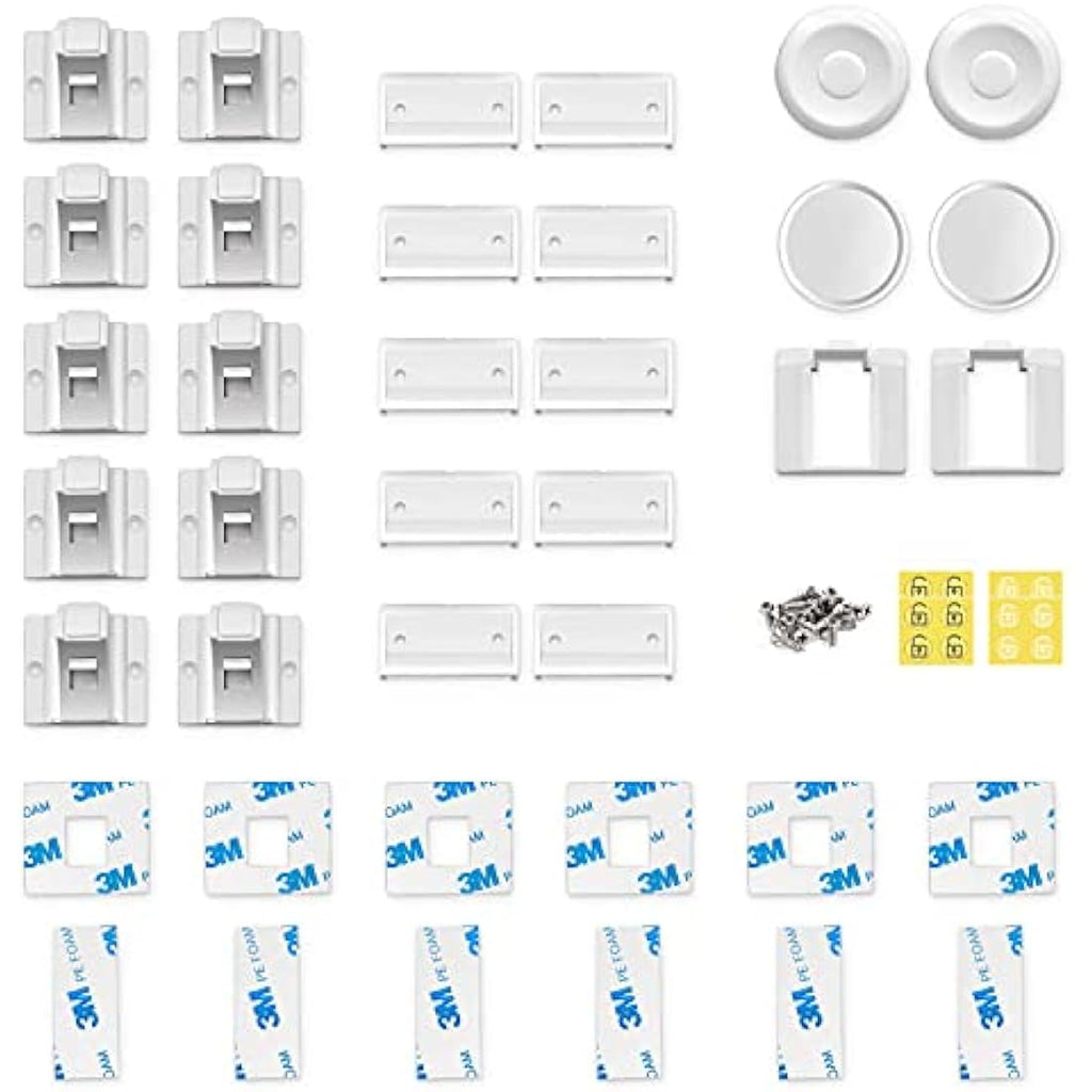 Dokon Magnetic Child Safety Cupboard Locks | 10 Locks + 2 Keys
